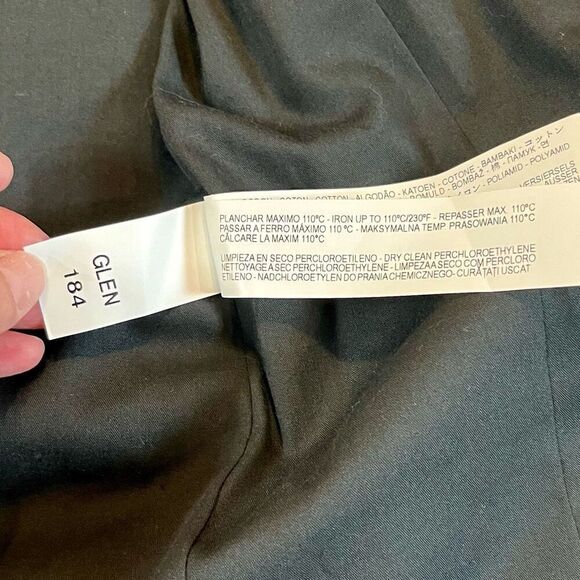 NWT Zara Basic Ombre Embro Open Front Collarless Jacket Medium - Picture 14 of 16